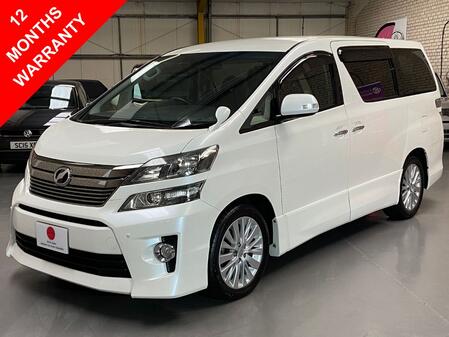 TOYOTA VELLFIRE   2.4 Z AUTOMATIC 7 SEATER