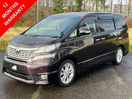 TOYOTA VELLFIRE 3.5 V6 Z G EDITION BUSINESS PACK AUTOMATIC 7 SEATER